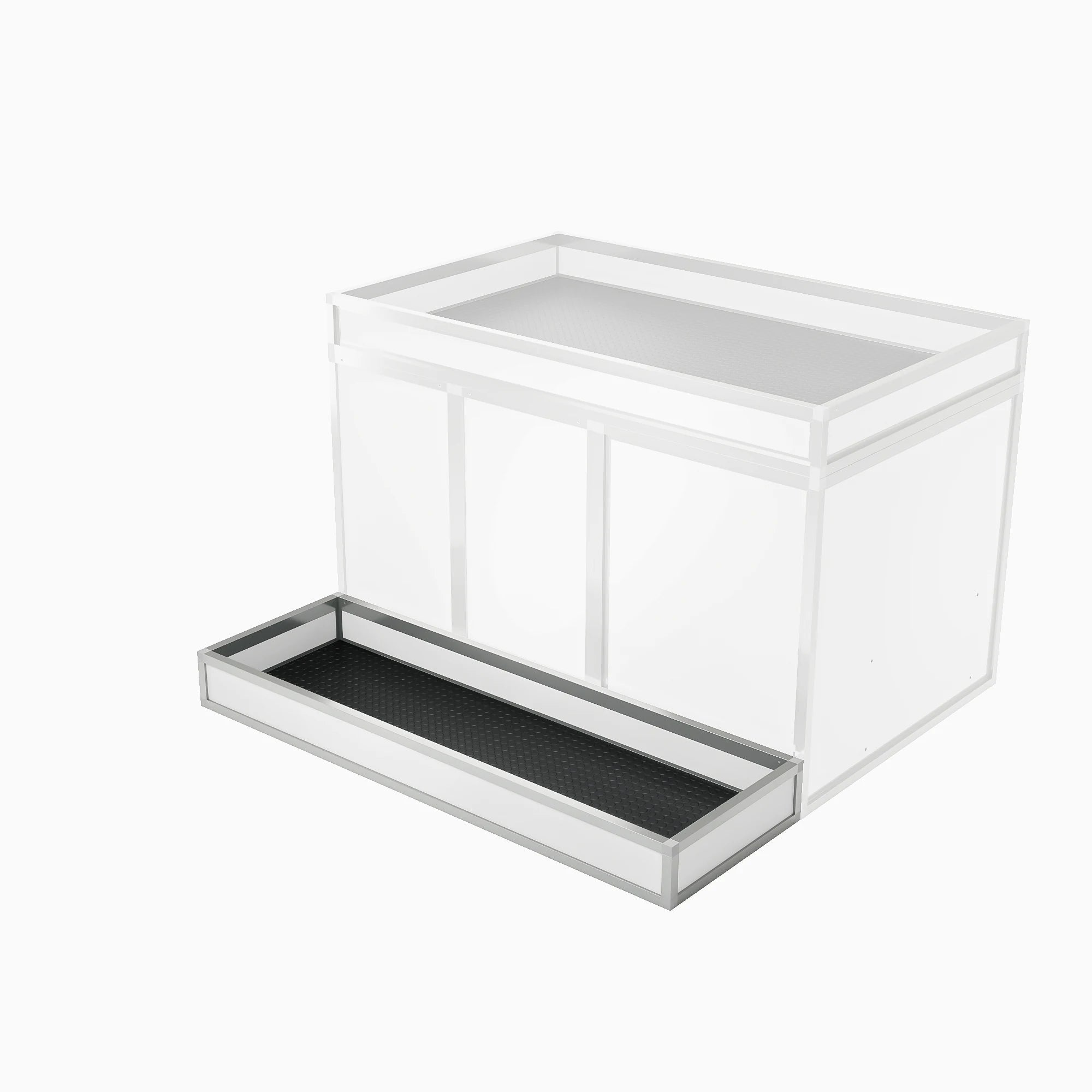 Bac arrière XL pour pharmacie de voiture vétérinaire Daktary