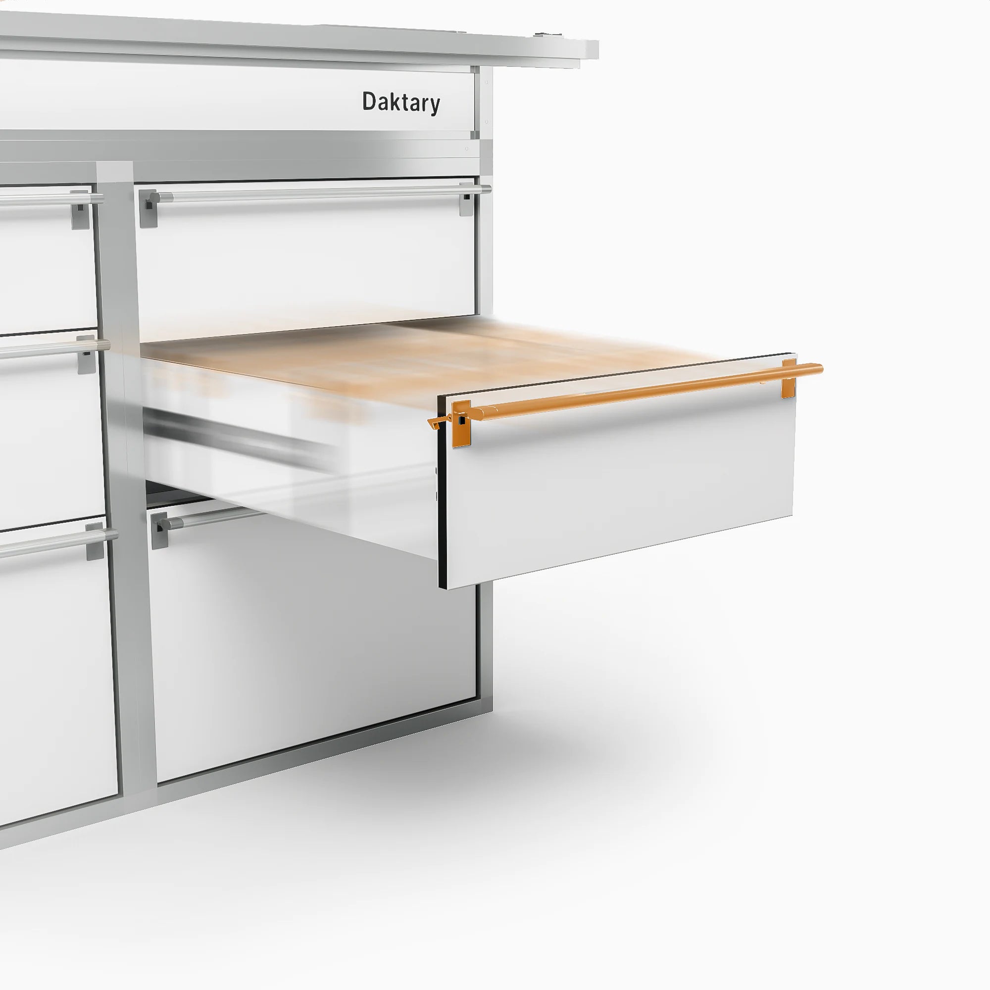 Fermeture Lynx, spécialement développée pour les pharmacies de voiture vétérinaire Daktary, alliant ergonomie et sécurité afin d'assurer un transport optimal du matériel médical.