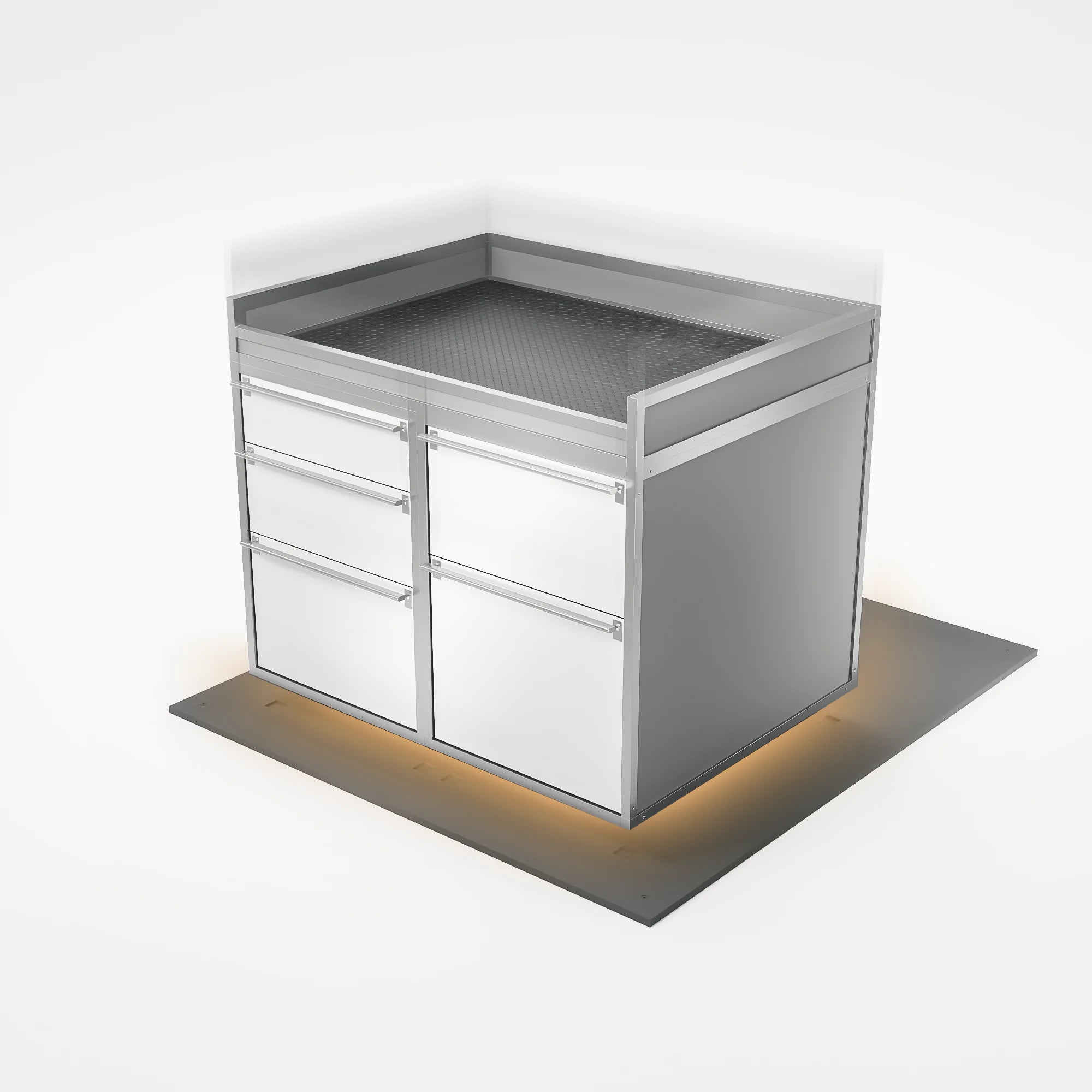 Pharmacie de voiture vétérinaire Daktary équipée d'un plancher universel