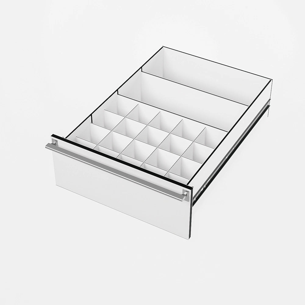 Compartiments à flacons de 250mL pour tiroir de pharmacie de voiture vétérinaire Daktary