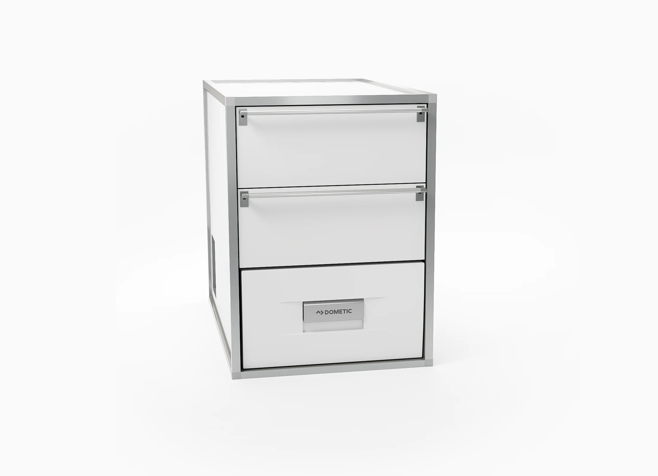 Caisson réfrigéré pour pharmacie de voiture vétérinaire Daktary, conçus pour garantir le maintien de la chaîne du froid, même à l’arrêt du véhicule.